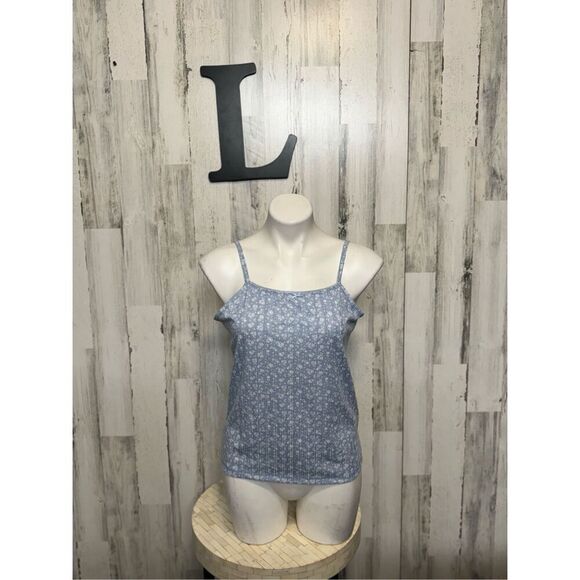 Blue tank top size large - Picture 1 of 7